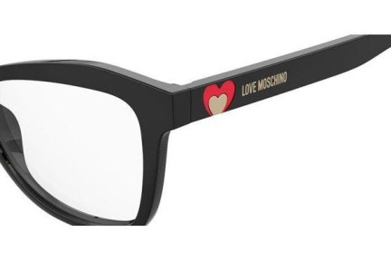 Brillen Love Moschino MOL604 807 Cat Eye Schwarz