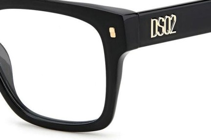 Brillen Dsquared2 D20037 2M2 Quadratisch Schwarz