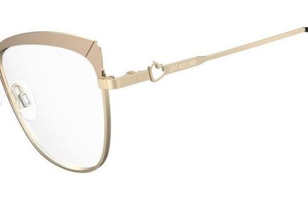 Brillen Love Moschino MOL602 000 Cat Eye Gold