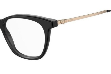 Glasses Love Moschino MOL579 807 Cat Eye Schwarz