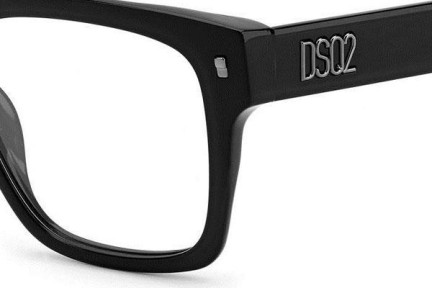 Brillen Dsquared2 D20037 ANS Quadratisch Schwarz