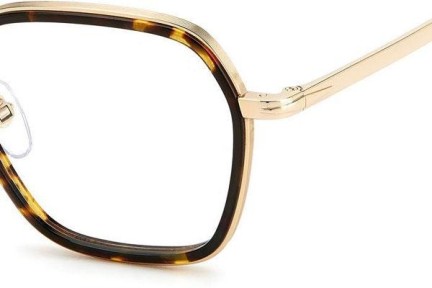 Glasses David Beckham DB1103 06J Quadratisch Gold