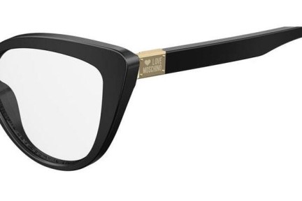 Glasses Love Moschino MOL500 807 Cat Eye Schwarz