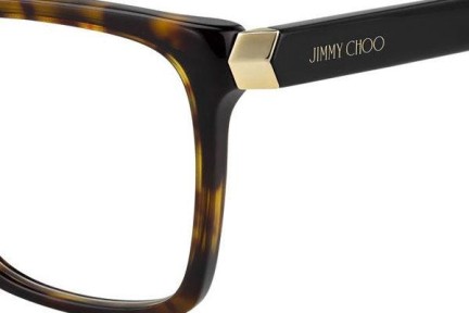 Glasses Jimmy Choo JC227 086 Quadratisch Havanna