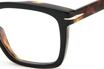 Glasses David Beckham DB7020 WR7 Quadratisch Schwarz