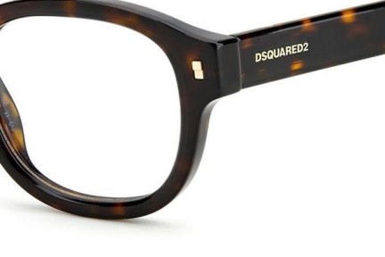 Brillen Dsquared2 D20023 086 Rund Havanna