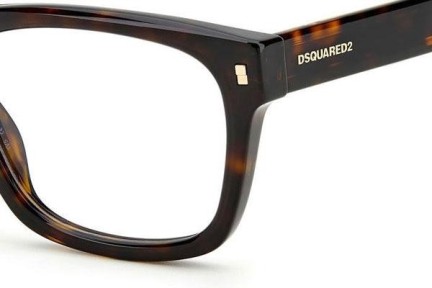 Glasses Dsquared2 D20021 086 Quadratisch Havanna