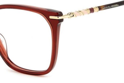 Brillen Carolina Herrera HER0094 YDC Quadratisch Rot