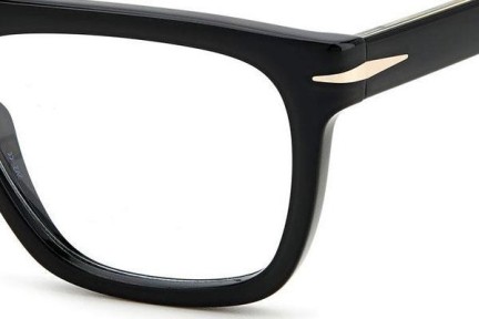 Brillen David Beckham DB7096 807 Flat Top Schwarz