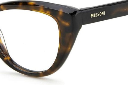 Brillen Missoni MIS0114 086 Cat Eye Havanna