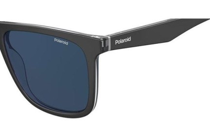 Sonnenbrille Polaroid PLD2102/S/X 7C5/C3 Polarized Quadratisch Schwarz