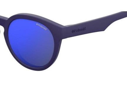 Sunglasses Polaroid Junior PLD8019/S CIW/JY Polarized Rund Blau