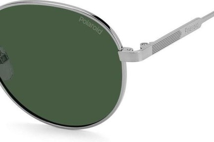 Sonnenbrille Polaroid PLD4135/S/X 6LB/UC Polarized Rund Silber