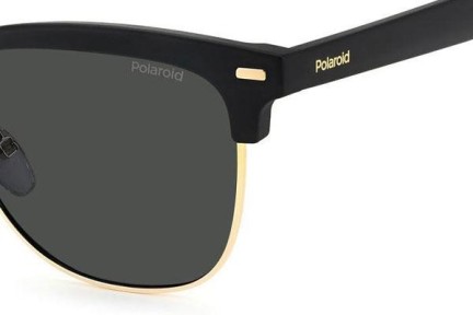 Sonnenbrille Polaroid PLD4121/S 003/M9 Polarized Quadratisch Schwarz