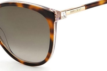 Sonnenbrille Jimmy Choo LISSA/S 0T4/HA Quadratisch Havanna