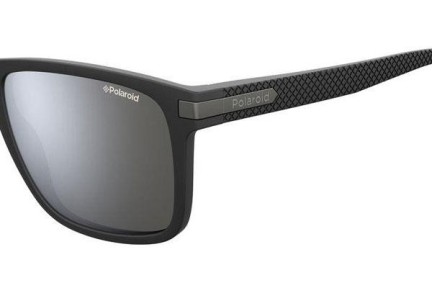 Sonnenbrille Polaroid Active Collection PLD2088/S 003/EX Polarized Quadratisch Schwarz