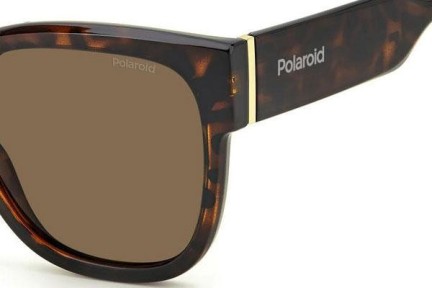 Sonnenbrille Polaroid PLD6167/S 086/SP Polarized Quadratisch Havanna