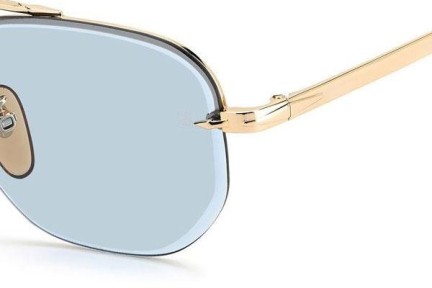 Sunglasses David Beckham DB1078/S IDA/QZ Rechteck Gold