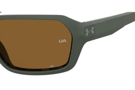 Sonnenbrille Under Armour UARECON DLD/6A Rechteck Grün