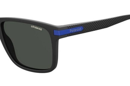 Sunglasses Polaroid Active Collection PLD2088/S 0VK/M9 Polarized Quadratisch Schwarz