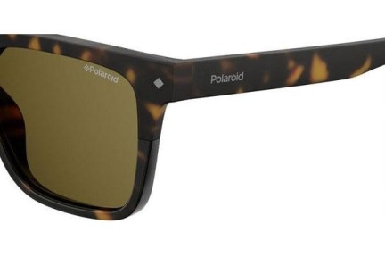 Sonnenbrille Polaroid PLD6044/S 086/SP Polarized Rechteck Havanna