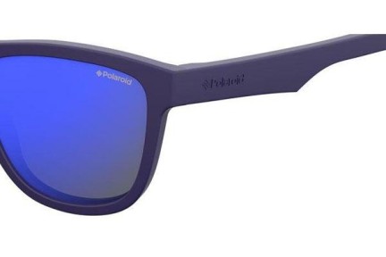 Sunglasses Polaroid Junior PLD8018/S CIW/JY Polarized Quadratisch Blau