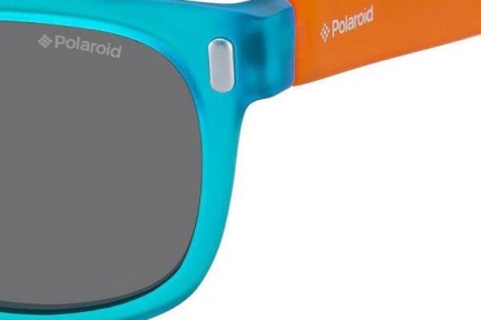 Sunglasses Polaroid Junior P0115 89T/Y2 Polarized Quadratisch Blau