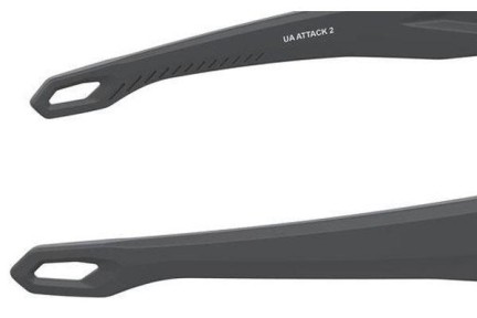 Sonnenbrille Under Armour UAATTACK2 RIW/6C Rechteck Grau