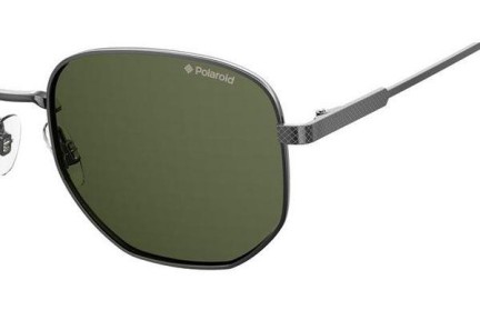 Sonnenbrille Polaroid PLD2081/S/X KJ1/UC Polarized Quadratisch Silber