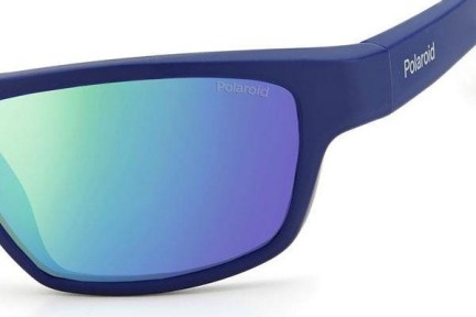 Sonnenbrille Polaroid PLD7037/S PJP/5Z Polarized Rechteck Blau