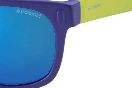 Sonnenbrille Polaroid Junior P0115 UDF/JY Polarized Quadratisch Blau