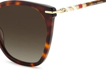 Sunglasses Carolina Herrera HER0091/S 05L/HA Cat Eye Havanna