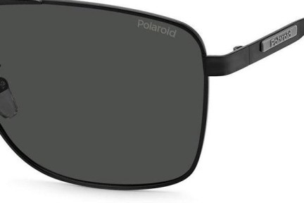 Sonnenbrille Polaroid PLD2136/G/S/X 003/M9 Polarized Rechteck Schwarz