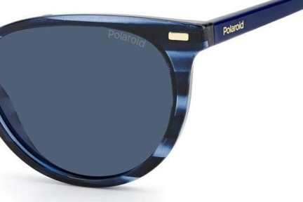 Sunglasses Polaroid PLD4107/S JBW/C3 Polarized Cat Eye Blau