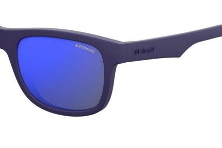 Sunglasses Polaroid Junior PLD8020/S CIW/JY Polarized Quadratisch Blau