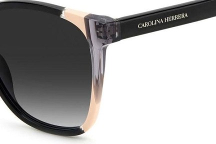 Sonnenbrille Carolina Herrera CH0061/S KDX/9O Rund Schwarz