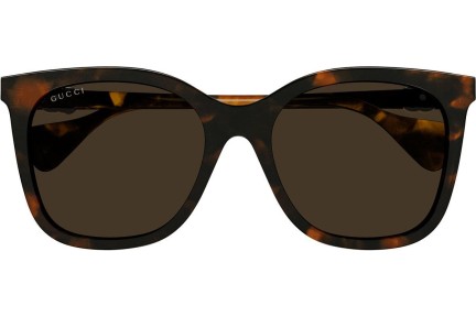 Sunglasses Gucci GG1071S 002 Quadratisch Havanna