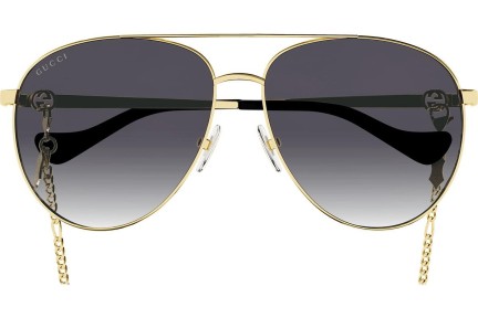 Sonnenbrille Gucci GG1088S 001 Pilot Gold