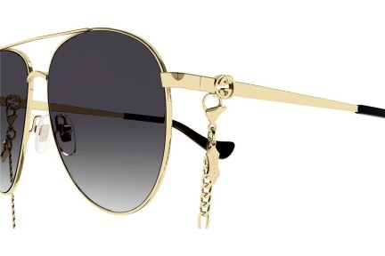 Sonnenbrille Gucci GG1088S 001 Pilot Gold