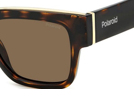 Sonnenbrille Polaroid PLD6198/S/X 086/SP Polarized Quadratisch Havanna