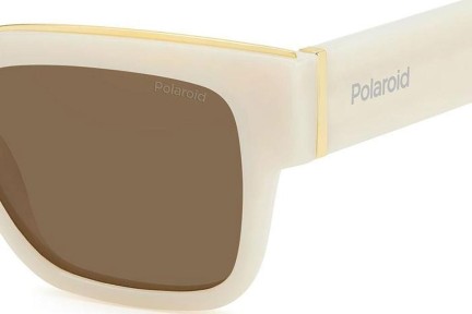 Sonnenbrille Polaroid PLD6198/S/X SZJ/SP Polarized Quadratisch Weiß