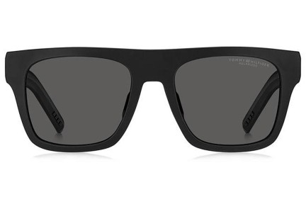 Sonnenbrille Tommy Hilfiger TH1976/S 003/M9 Polarized Quadratisch Schwarz