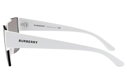 Sonnenbrille Burberry BE4291 3007/H Flat Top Weiß