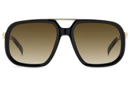 Sonnenbrille David Beckham DB7101/S 2M2/HA Pilot Schwarz