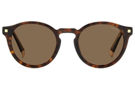 Sonnenbrille Polaroid PLD4150/S/X 086/SP Polarized Oval Havanna