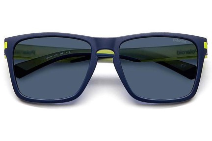 Sunglasses Polaroid PLD2139/S FLL/C3 Polarized Quadratisch Blau