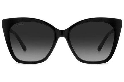 Sunglasses Jimmy Choo RUA/G/S 807/9O Cat Eye Schwarz