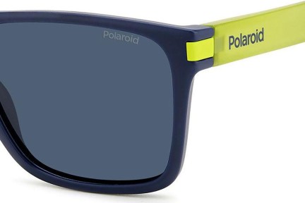 Sunglasses Polaroid PLD2139/S FLL/C3 Polarized Quadratisch Blau