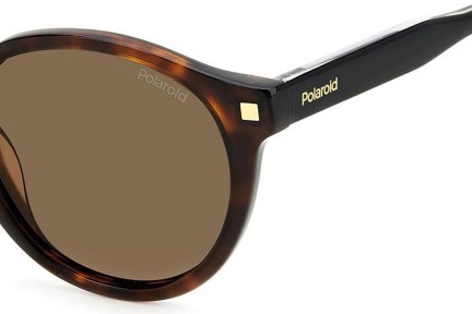 Sonnenbrille Polaroid PLD4150/S/X 086/SP Polarized Oval Havanna