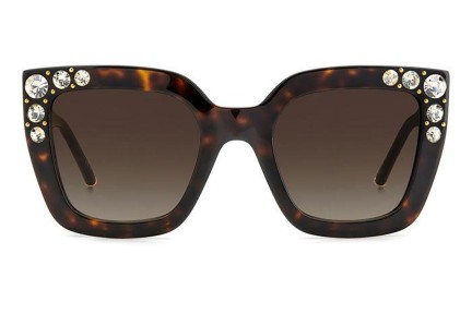 Sonnenbrille Carolina Herrera HER0130/S 086/HA Quadratisch Havanna